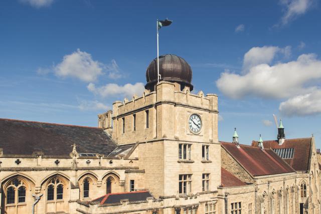 An external shot of the Princess Hall at Cheltenham Ladies' College