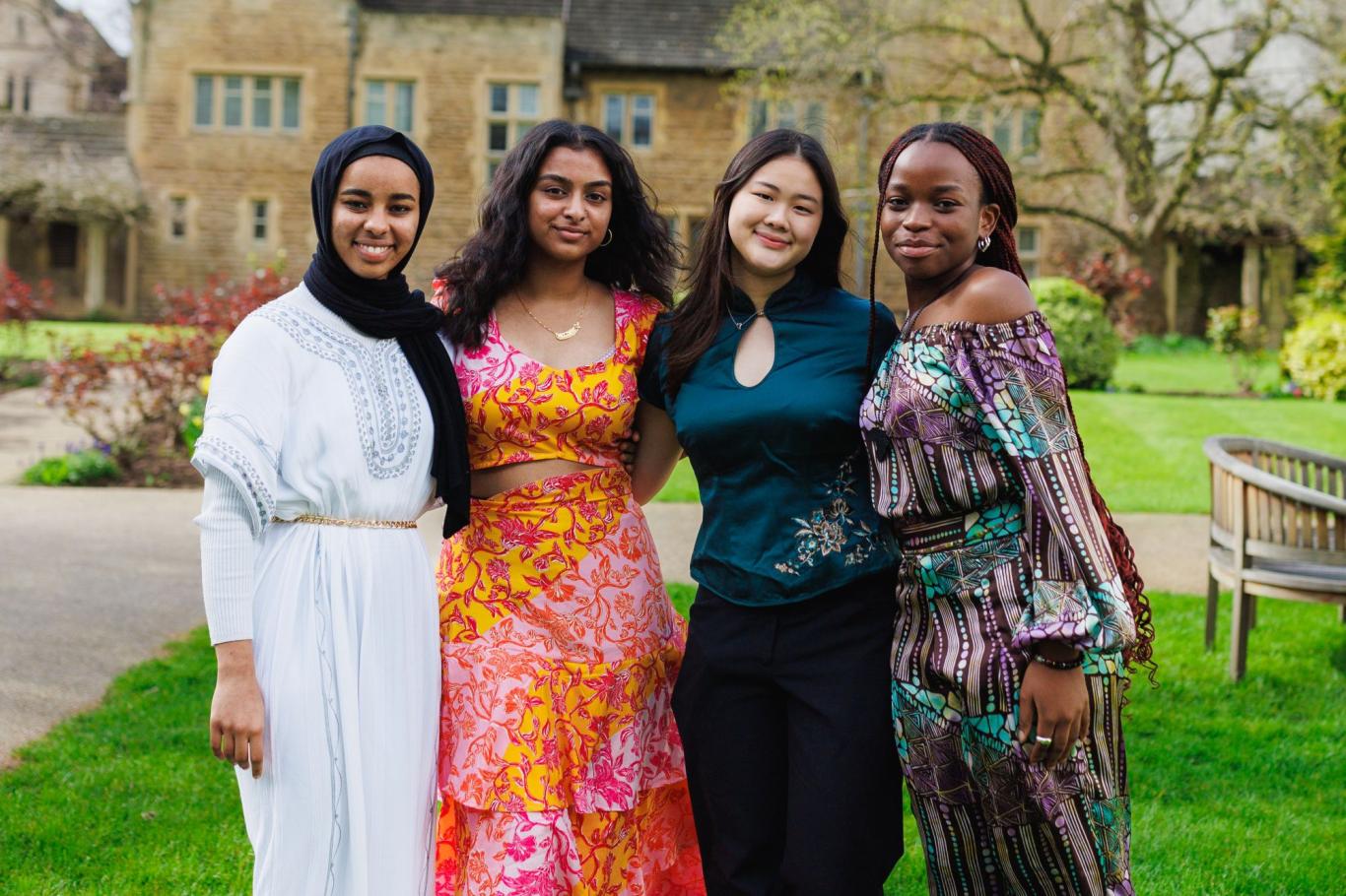 Four CLC pupils celebrate International Mufti Day